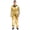 Gold, variant on Men’s 70s Disco Jazz Dance Rompers Shiny Metallic Jumpsuit for Party Astronaut Alien uniforms Black M