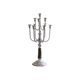 thumbnail image 1 of Adornos de candelabro de hierro antiguo retro for floristería, bodas, restaurantes occidentales, decoración navideña., 1 of 7