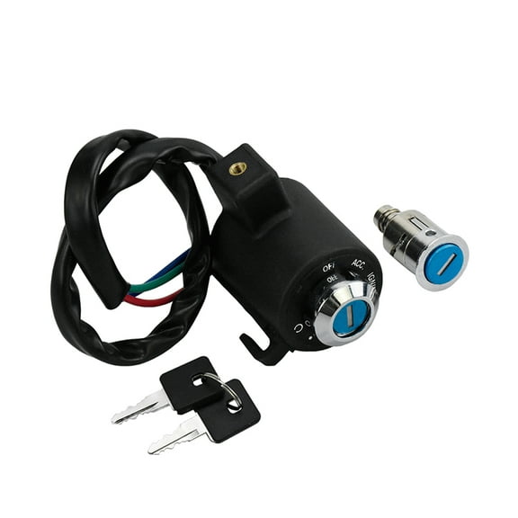 Ignition Key Switch Fit For Sportster 883 Hugger XLH883 Custom XL883C 1995-2021