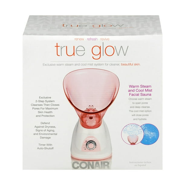 Conair True Glow Warm Steam & Cool Mist Facial Sauna