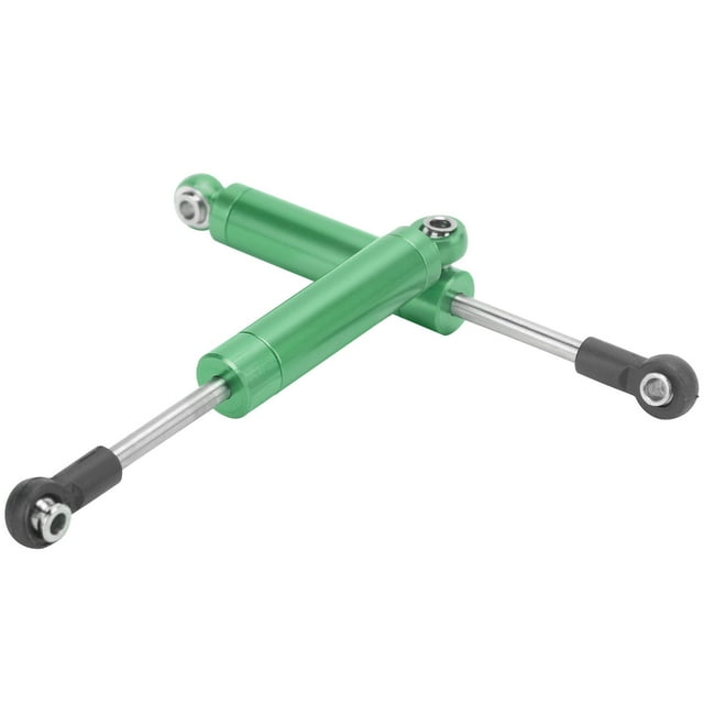 Built-in Spring Shocks Absorber, RC Shocks Absorber Internal Spring High Reliability Flexibility for Work for TRAXXAS SLASH 2WD RC Cars Blue,Gold,Green