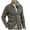 Gray, variant on JNGSA Men’s Jacket, Men's Stand Collar Cardigan Knitted Sweaters with Button Pockets Long Sleeve Casual Coat Jacket