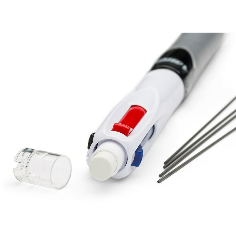 4-Color 3+1 Retractable Ballpoint Pen/Pencil Combo, 1mm