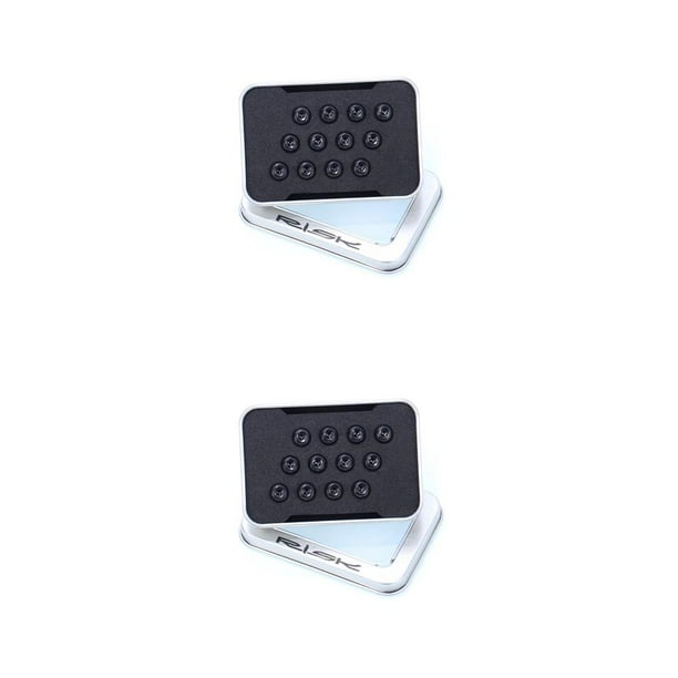 Eigraketly 12 piezas de pernos de freno de disco de bicicleta portátil M5x10mm elegante T25 accesorios de tornillos de ciclo de actividad al aire Type1 NO1