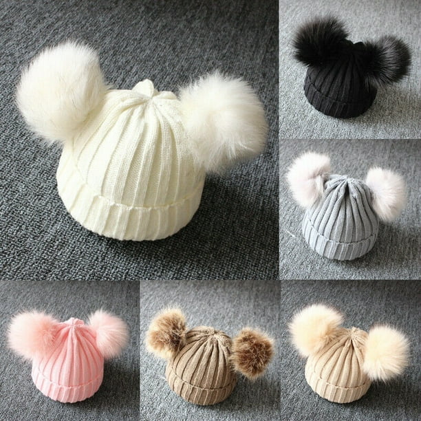 Girls pom sale pom hat