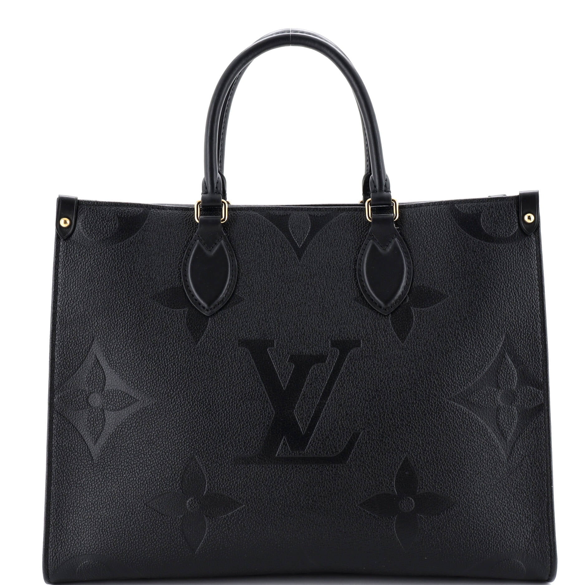 Pre-Owned Louis Vuitton OnTheGo Tote Monogram Empreinte Giant MM By Rebag