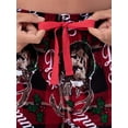 thumbnail image 6 of Fruit of the loom men's holiday print super soft microfleece pajama pant, 6 of 6