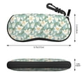 thumbnail image 2 of Xecao Lilies Flowers for Eyeglass Case Soft Shell, Portable Sunglass Case, Fashionable Eyeglass Case with Zipper, Lightweight, 2 of 6