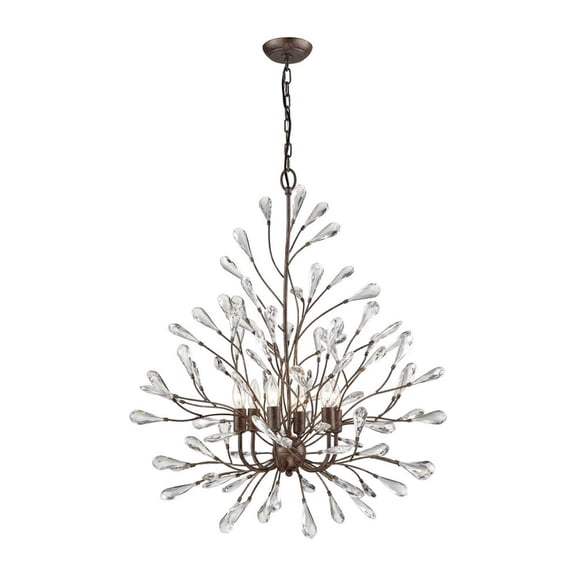 Elk Lighting - Six Light Chandelier - Chandelier - Crislett - 6 Light Chandelier