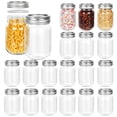 thumbnail image 1 of Frascos de vidrio tipo mason Betrome de 360 ml, paquete de 20 con tapas, 1 of 7