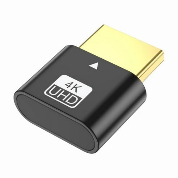 HDMI Dummy Plugs Virtual Headlessly Adapter With EDID Emulators For 4K 60Hz Multiple Monitor Setups