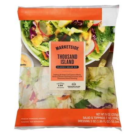 Marketside Classic Thousand Island Salad Kit, 9 oz (Fresh)