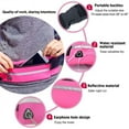 thumbnail image 7 of Running Belt Waist Pack, Water Resistant Waist Bag, Sports Fanny Pack with Adjustable Belt Red, 7 of 7