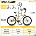 thumbnail image 2 of BMX Bikes for 6-14, Cuoote 24 Inch Bicycle with High-Carbon Steel BMX Frame, 360° Handlebar Rotation, 2 of 7