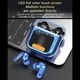 thumbnail image 3 of Auriculares inalámbricos con pantalla táctil y sonido estéreo BT5.4, diseño intraauricular, 3 of 8