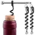 thumbnail image 3 of 2Pcs Portable Stainless Steel Wine Beer Bottle Openers with Keychain Multifunctional Corkscrews for Kitchens, Cafes, Restaurants, Outdoor Picnics, 3 of 5