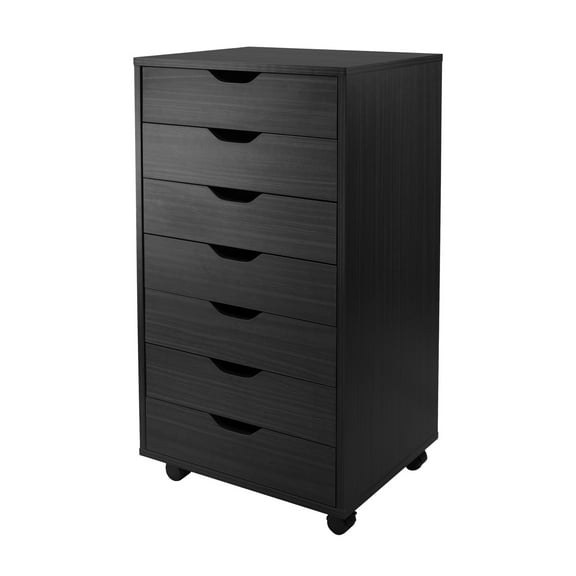 Rustic Storage Cabinet - Closet Organizer with Doors & Drawers - Office Cabinet - 35.35" Tall - Locking Feature