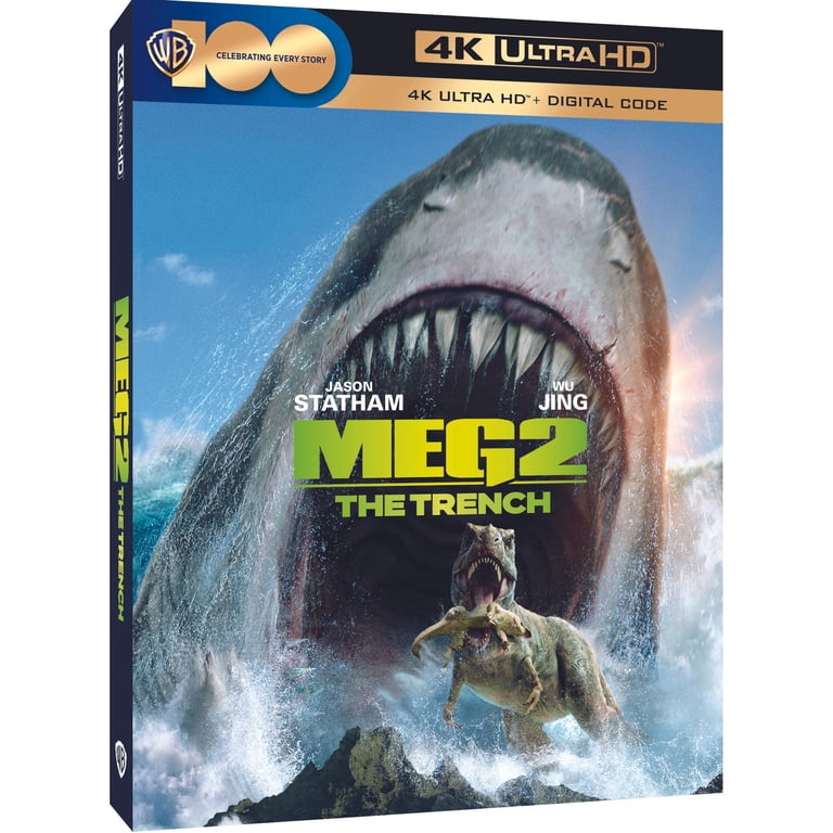 SDS, The Meg 2: The Trench 4K Ultra HD, PG-13, Action, Warner Bros