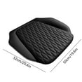 thumbnail image 3 of Patio Furniture Cushionss 25x25 Car Seat Cushions Universal Breathable Perforated Leather Four Season Pad Skin Friendly And Delicate Seat Cushions Black, 3 of 6