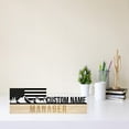 thumbnail image 5 of Handmadetneonsign Manager Metal Nameplate, Manager Desk Nameplate, Manager Desk Name Plate Decor, 5 of 5