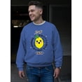 thumbnail image 2 of Kawaii Yuzu Citrus - Japanese Fruit Emoji Graphic Men's Sweatshirt, 2 of 4