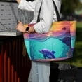 thumbnail image 7 of Xecao Hawaiian Island Dolphin for versatile beach bag for women includes zipper pockets and waterproof material, ideal for vacations and adventures., 7 of 7