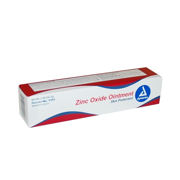 Dynarex 1191 Zinc Oxide Ointment 2 oz. tube (Each)