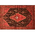 thumbnail image 1 of Ahgly Company Indoor Rectangle Medallion Orange Traditional Area Rugs, 5' x 7', 1 of 1