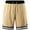 Khaki, variant on NAFUU Mens Casual Shorts Loose Fit Workout Shorts Summer Quick-Dry Lightweight Running Sports Gym Basketball Hiking Shorts Sports Gym Trousers