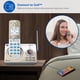 thumbnail image 3 of - Teléfono casero inalámbrico expandible DECT 6.0 con visualización Grande, Boton Grand, conttador, Bloqueador de Llamadas igente, conexión Bluetooth a la celda, Largo Alcae,, 3 of 5