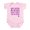 Petal Pink, variant on CafePress - Infant Bodysuit - Baby Light Bodysuit, Size Newborn - 24 Months