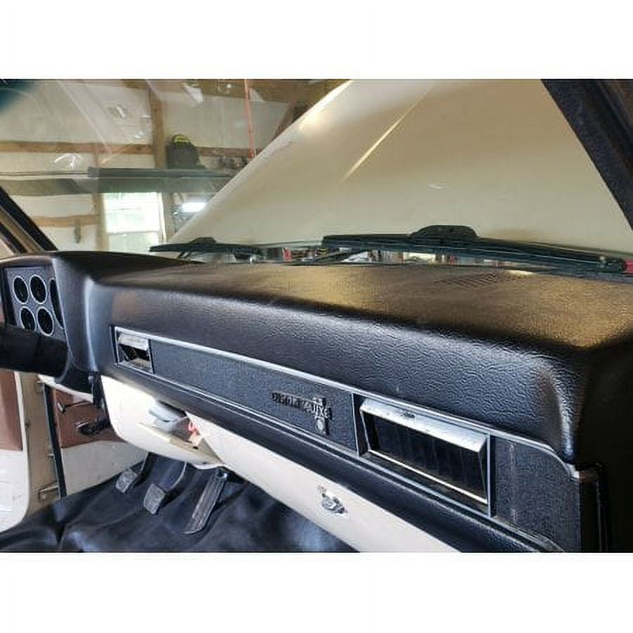 Kojem Black Dashboard Cover Dash Cap Compatible with 1981-1987 Chevy GMC Full Size Pickup 1981-1993 Chevy GMC SUV