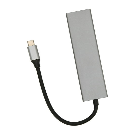 USB C Hub, Plug And Play Widely USB C Adapter 100W PD 6 In 1 For TV