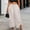 White, variant on Jerdar Women's Palazzo Pants Wide Leg Lounge Convertible Maxi Skirt with Pockets Casual Comfy Trousers L