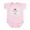Petal Pink, variant on CafePress - Princess Mia Infant Bodysuit - Baby Light Bodysuit, Size Newborn - 24 Months