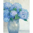 thumbnail image 2 of OToole, Tim 12x14 Gold Ornate Wood Framed with Double Matting Museum Art Print Titled - Blue Hydrangeas in Vase I, 2 of 4