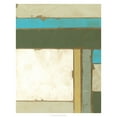 thumbnail image 2 of Goldberger, Jennifer 15x18 Gold Ornate Wood Framed with Double Matting Museum Art Print Titled - Weathered Paneling I, 2 of 4