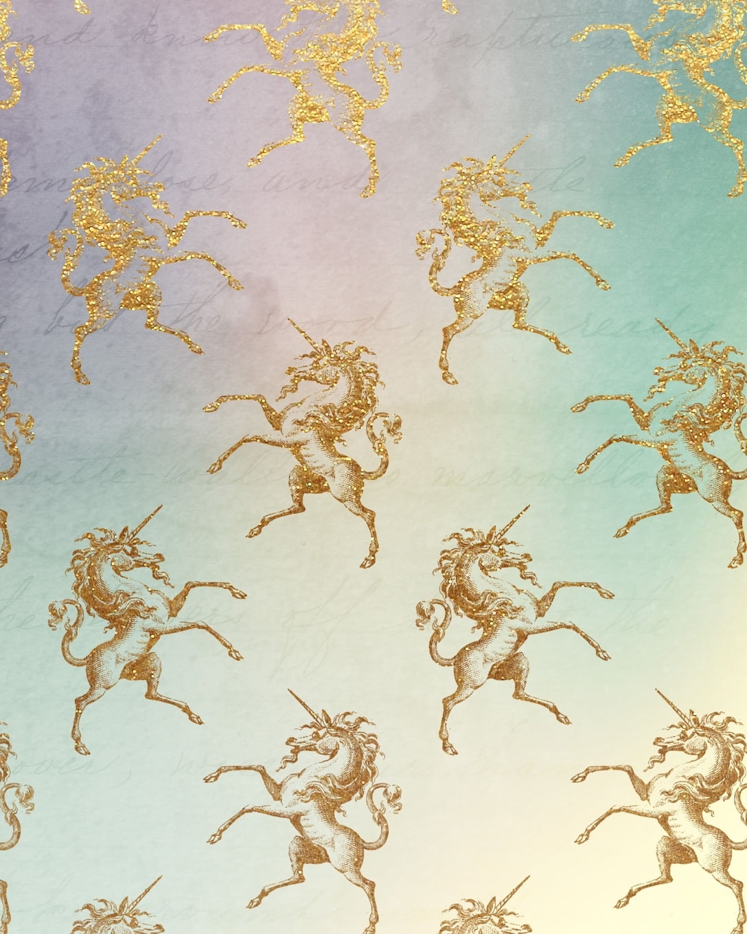 Pastel Watercolors Composition NoteBook Large Unruled NoteBook 8X10