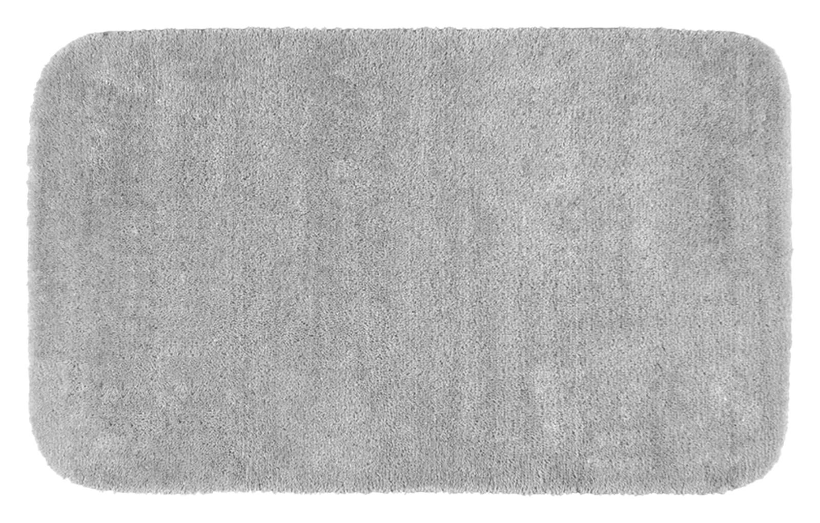 Garland Rug Traditional Bath Rug Platinum Gray, 30"x50"