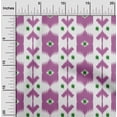 thumbnail image 2 of oneOone Polyester Spandex Pink Fabric Ikat Craft Projects Decor Fabric Printed By The Yard 56 Inch Wide, 2 of 4