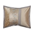 thumbnail image 3 of Nanshing Riley 7 Piece Glam Floral Comforter Set, Sand, Queen, 3 of 6