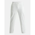thumbnail image 5 of Athletic Works Men's and Big Men's Performance French Terry Open Leg Relaxed Sweatpants, Sizes XS-5XL, 5 of 5