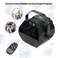 thumbnail image 1 of Yeacher Muslady LED Bubble Machine Projector Sound Activated with U-shape Handle Remote Control for Stage Wedding Decoration, 1 of 8