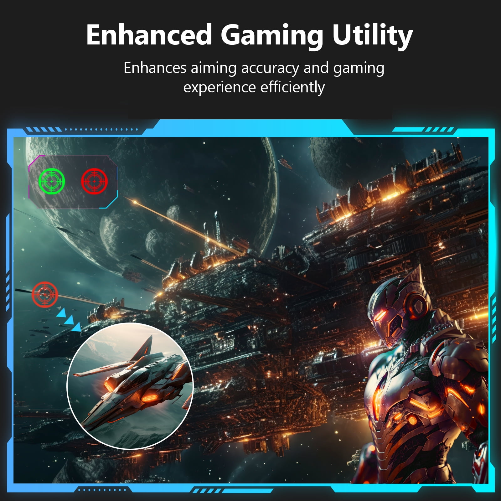 Z-EDGE 27 Inch 300Hz Curved Gaming Monitor, FHD 1080P VA Display, 1ms MPRT, AMD FreeSync, HDR Support, VESA Mount Compatible, Black