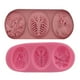 thumbnail image 4 of Molde de silicona para tartas con fondant de calavera de Halloween para hornear (rosa), 4 of 4