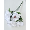 thumbnail image 5 of 12 Bushes Large Peony Silk Flower Bush 84 Flowers White, 5 of 8