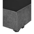 thumbnail image 4 of Box Base Cama Individual Dicasa Dark Grey, 4 of 6