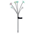 thumbnail image 3 of Fiudx Luces Solares para Jardín, 6 Cabezales con Diseño Floral, Luz Solar Blanca Cálida, Decoración de Exterior de Bajo Consumo, Sin Cableado Ni Instalación, Perfectas para Patios y Jardines, Paquete, 3 of 6