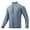Blue, variant on Xzbqbs Mens Thermal Shirt Fleece Lined Long Sleeve Undershirts Quarter Zip Fall Winter Pullover Athletic Warm Lightweight Shirts
