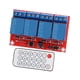 thumbnail image 2 of Kit De Módulo De Relé De 4 Canales, Conjunto De Receptor De Módulo De Relé De 4 Canales Ahorro De Mano De Obra Eficiente Con Batería Interna Para Circuito ANGGREK 24V, 2 of 8